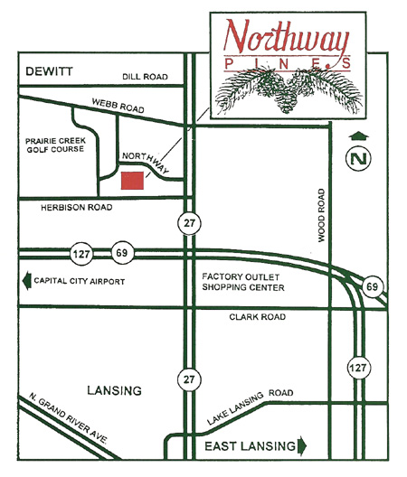 Picture of Northway Pines Apartments Map